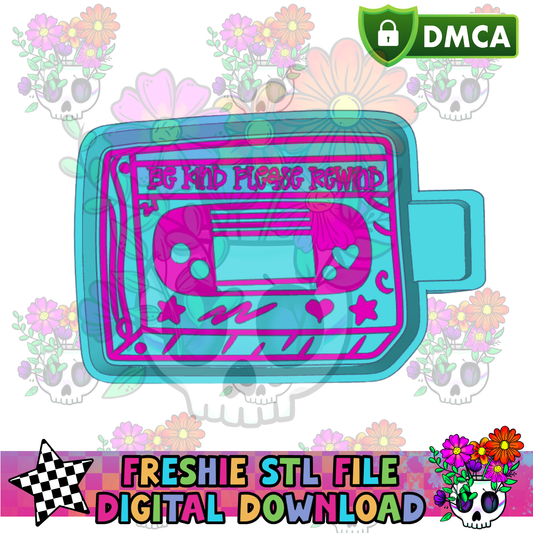 Be Kind Pleease Rewind Mold Maker STL File