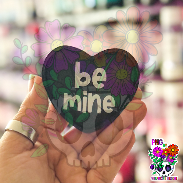 Checkered Conversation Hearts & Inserts - Freshie Mold