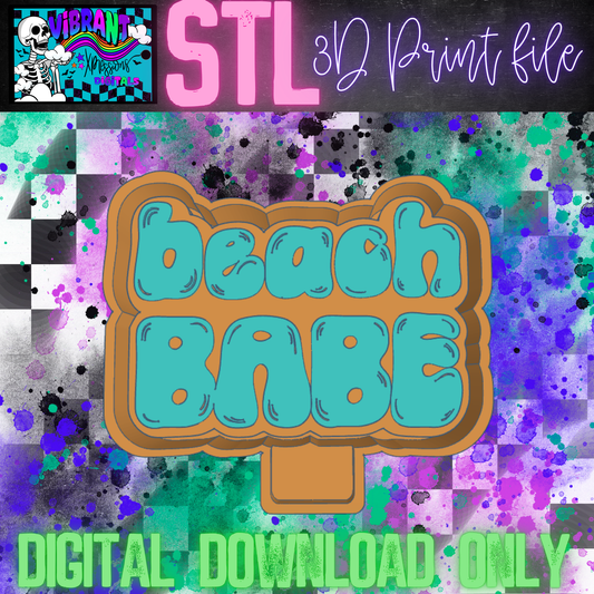 Beach Babe Mold Maker STL File