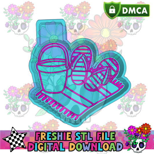 Beach Fun Mold Maker STL File