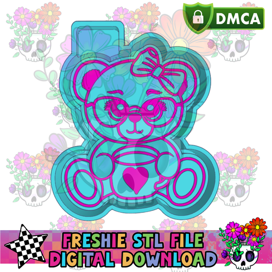 Beary Coffee Mold Maker STL File