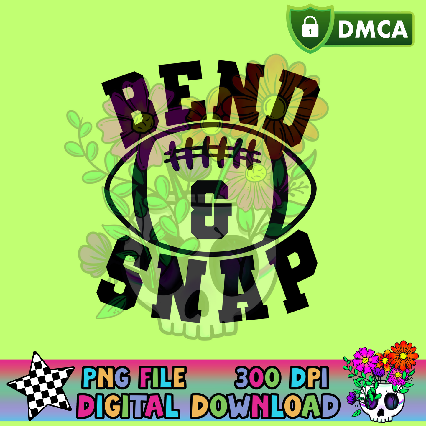Bend and Snap Football - PNG