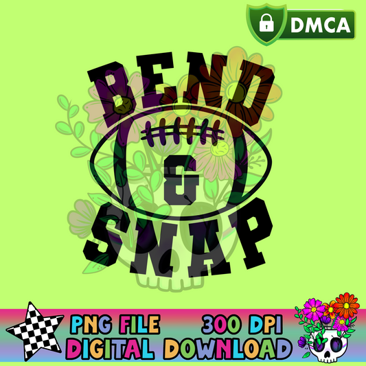 Bend and Snap Football - PNG