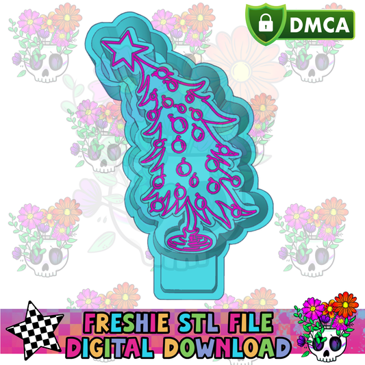 Bended "Who" Tree Mold Maker STL File