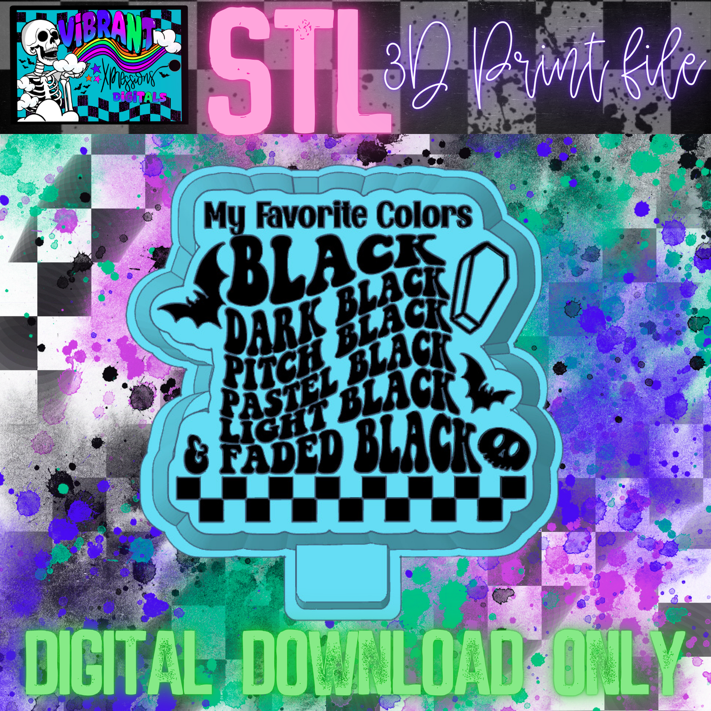 Black Black Black Mold Maker STL File