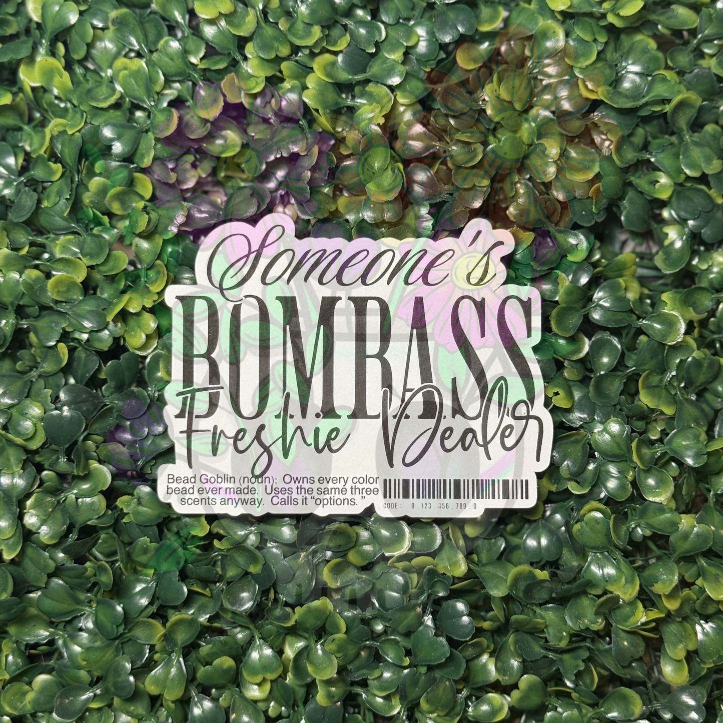 Bombass Freshie Dealer - Cardstock