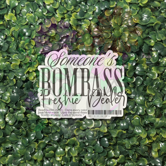 Bombass Freshie Dealer - Cardstock