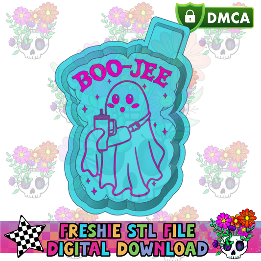 Boo-Jee Ghostie Mold Maker STL File
