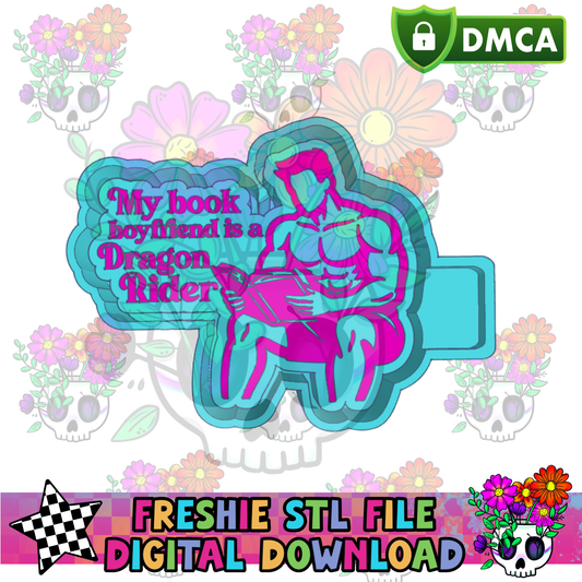 Book Boyfriend Dragon Rider STL File