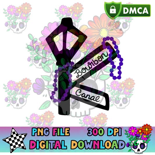 Bourbon Street Crossroads - PNG