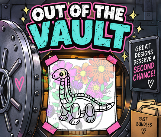 Out of the Vault - Balloon Dino Long Neck (Brontosaurus)