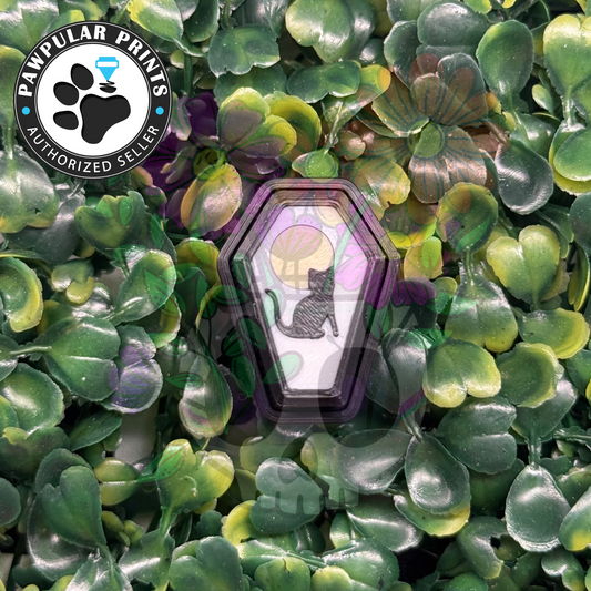 Cat & Moon Coffin Fidget Clicker - Wholesale