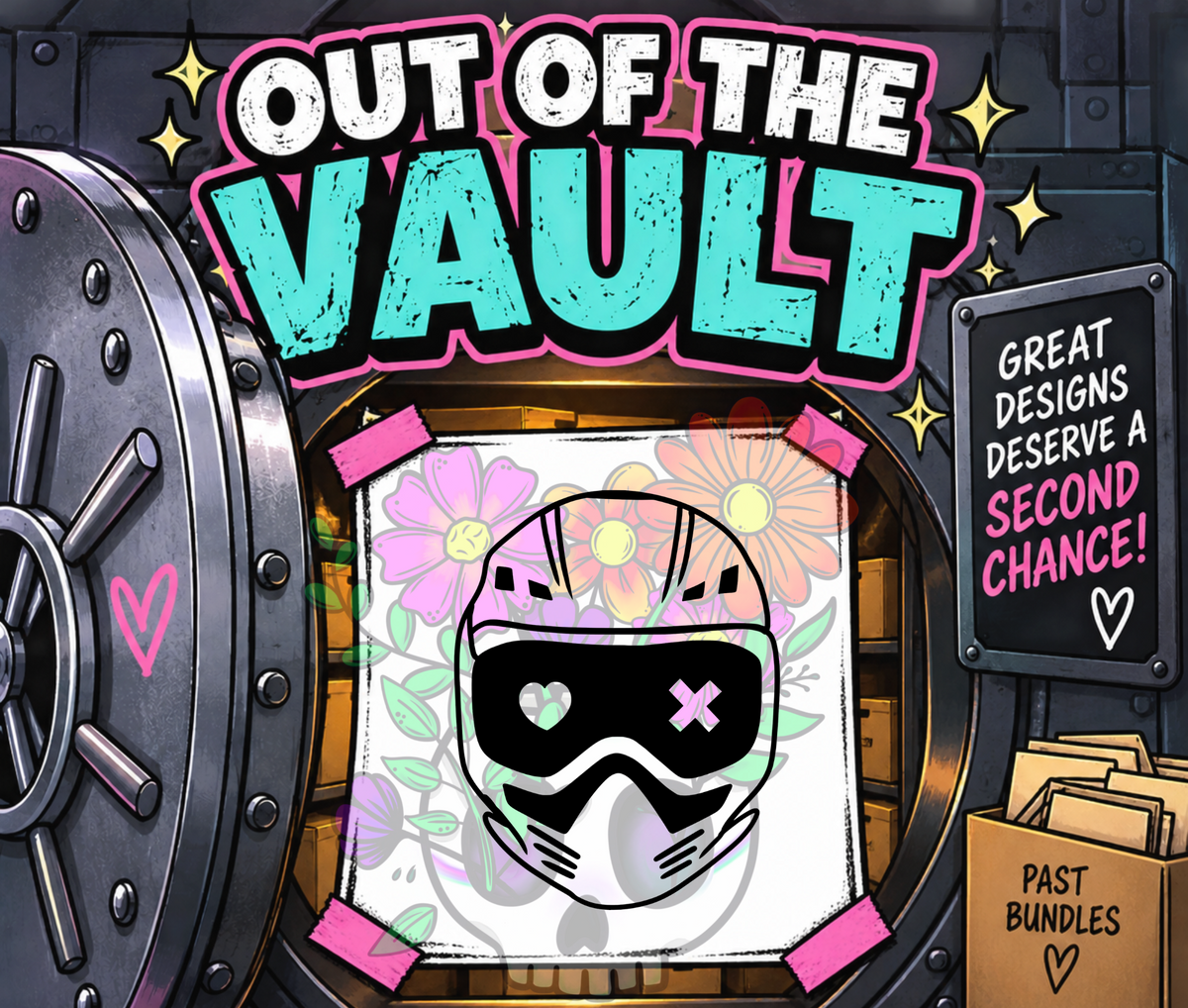 Out of the Vault - L!ghts Out Caught Up Mask