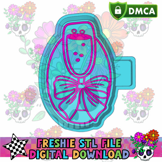 Champange Flute Mold Maker STL File