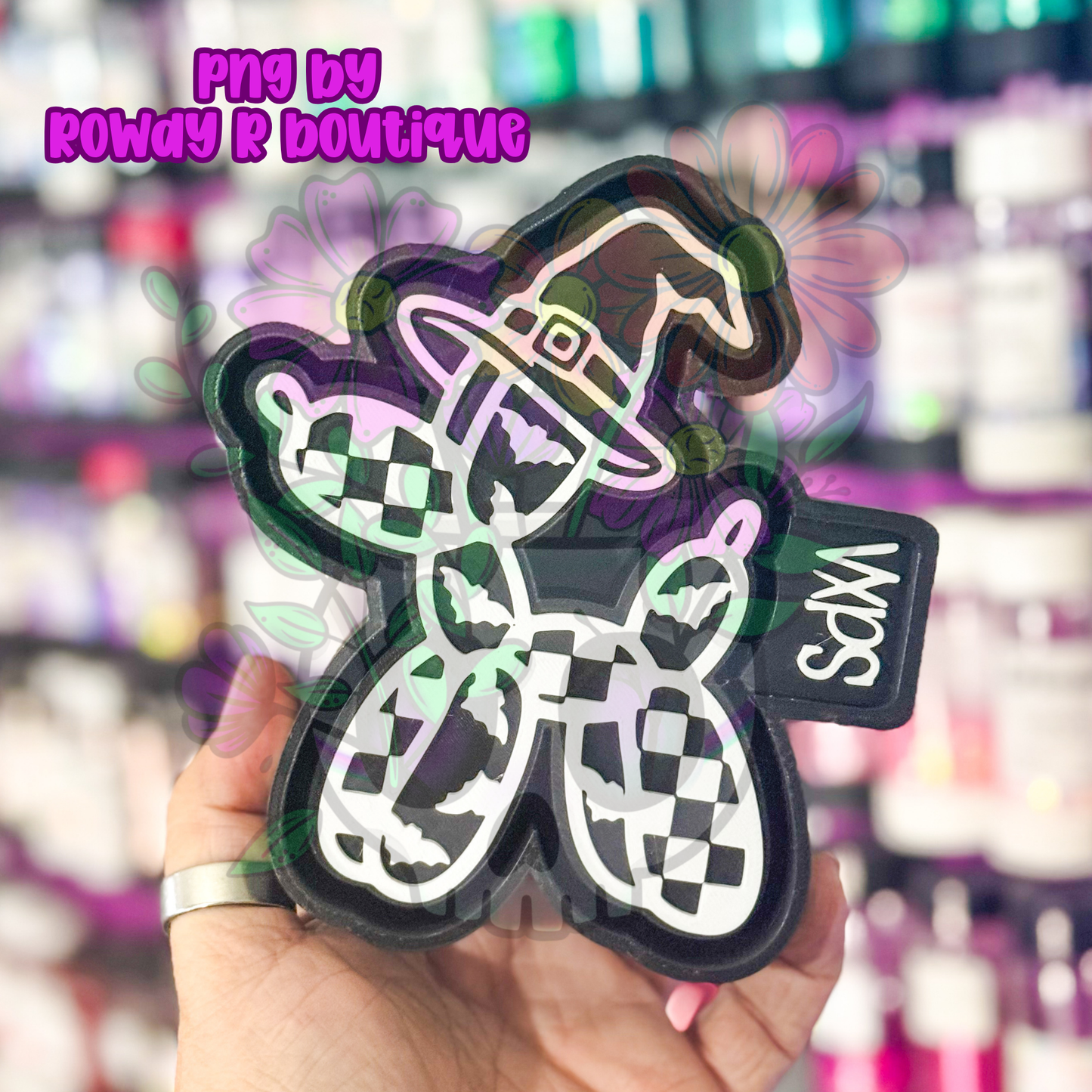 Checkered Balloon Dog Witch -  Semi Exclusive