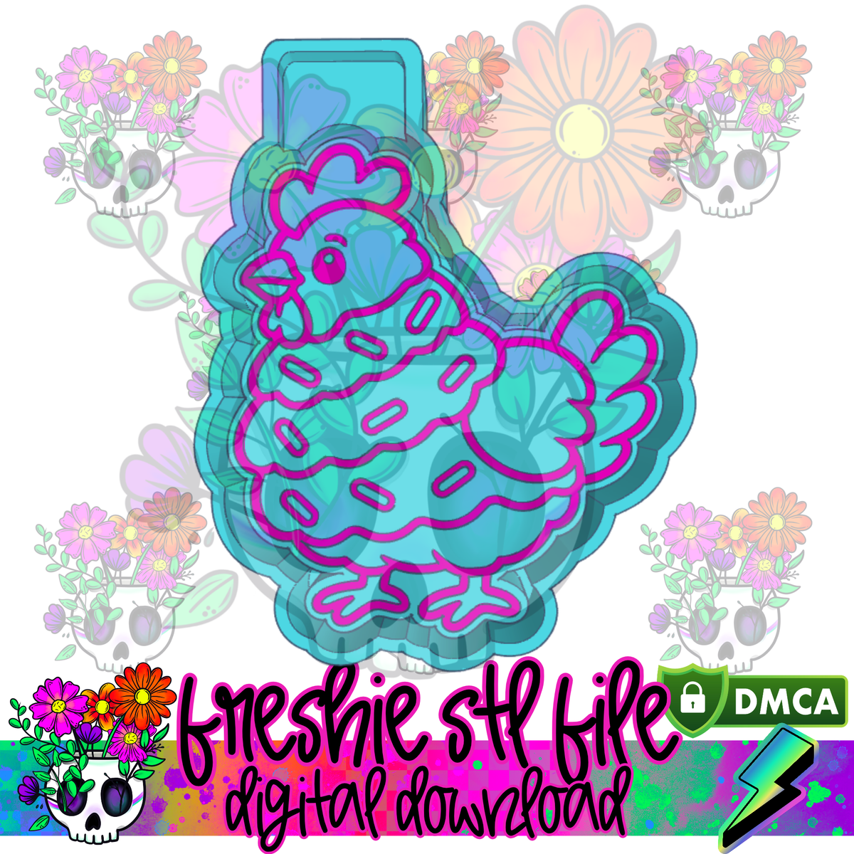 Chickie Tree Cake Mold Maker STL File