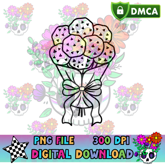 Chocolate Chip Cookie Bouquet - PNG