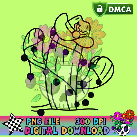 Christmas Cactus- PNG