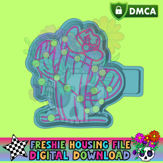 Christmas Cactus Mold Maker STL File