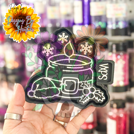 Santa Christmas Candle Freshie Mold - Semi Exclusive