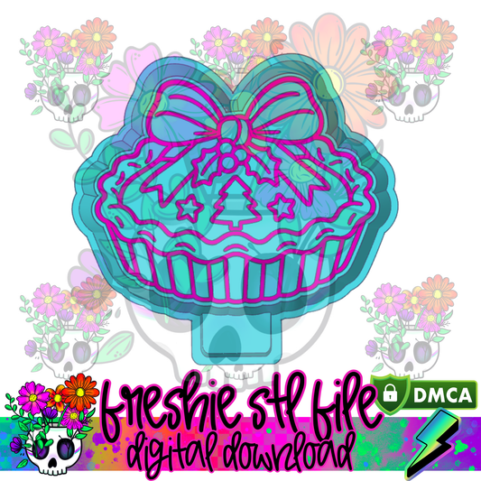 Christmas Pie Mold Maker STL File
