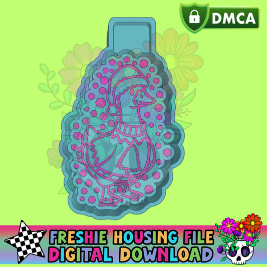 Christmas Sweater Goose Mold Maker STL File