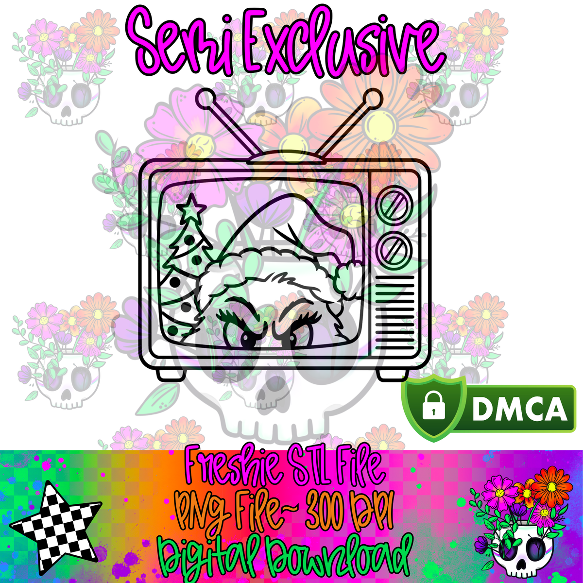 **VXP Semi Exclusive** Christmas TV Green Guy