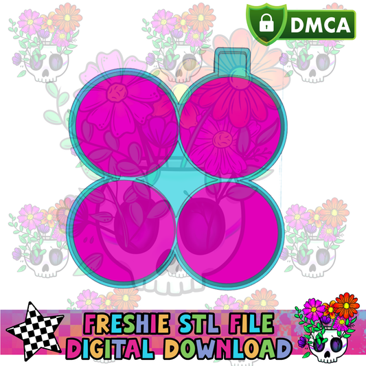 3" Circle Tray Mold Maker STL File