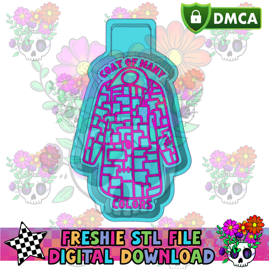 Coat of Many Colors Mold Maker STL File