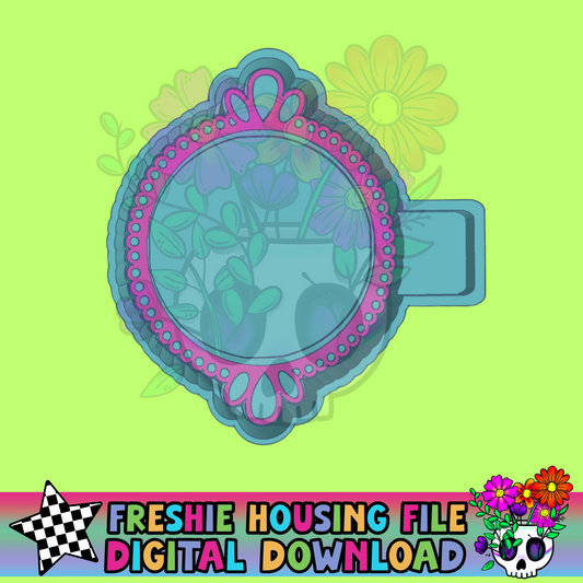 Concho Circle w Cardstock SVG/PNG Mold Maker STL File