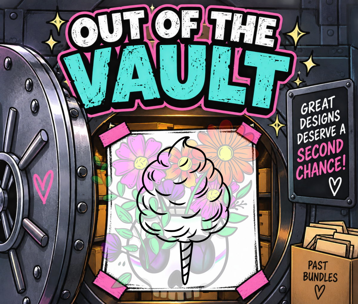 Out of the Vault - Fair Food Cotton Candy