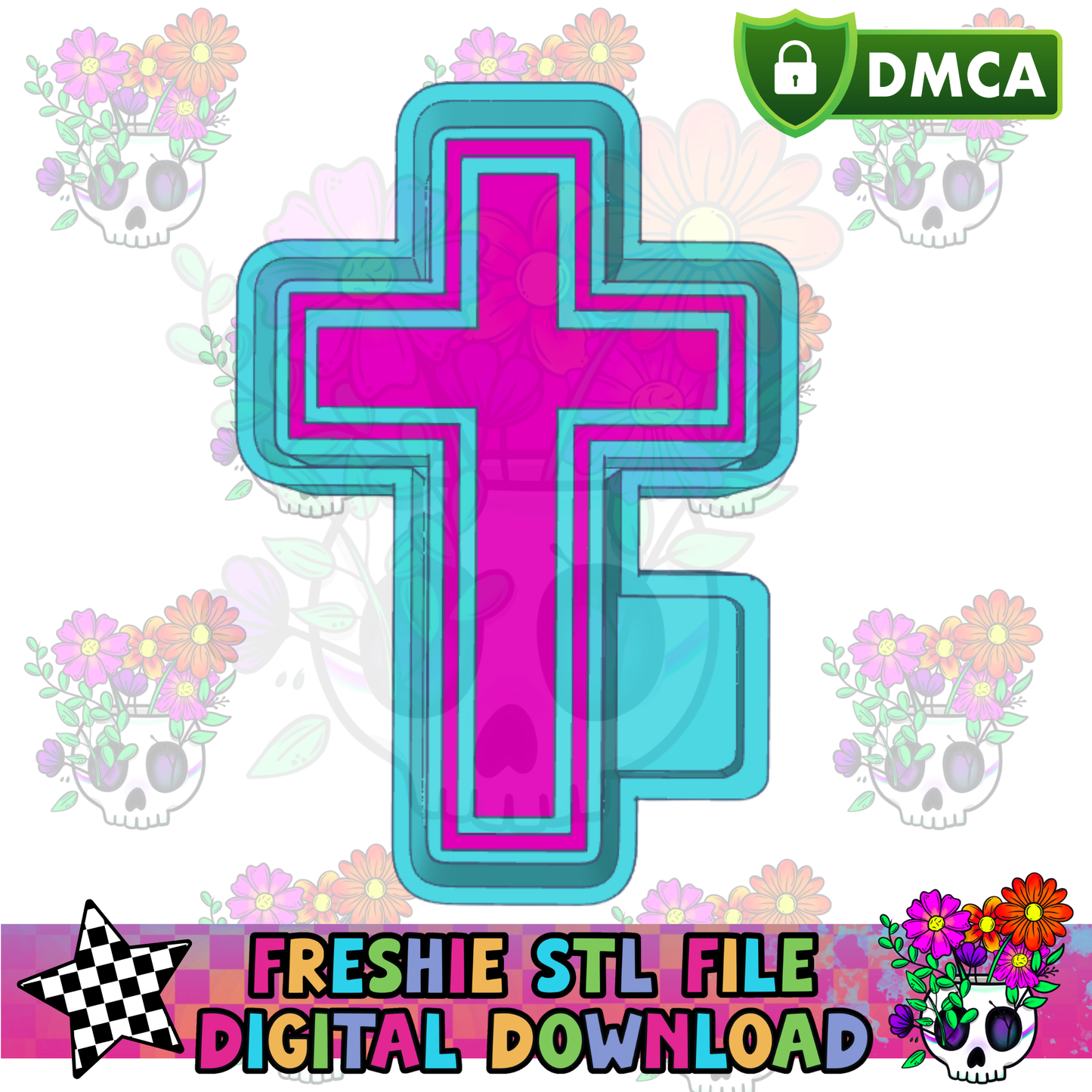 Cross Housing Mold Maker STL File