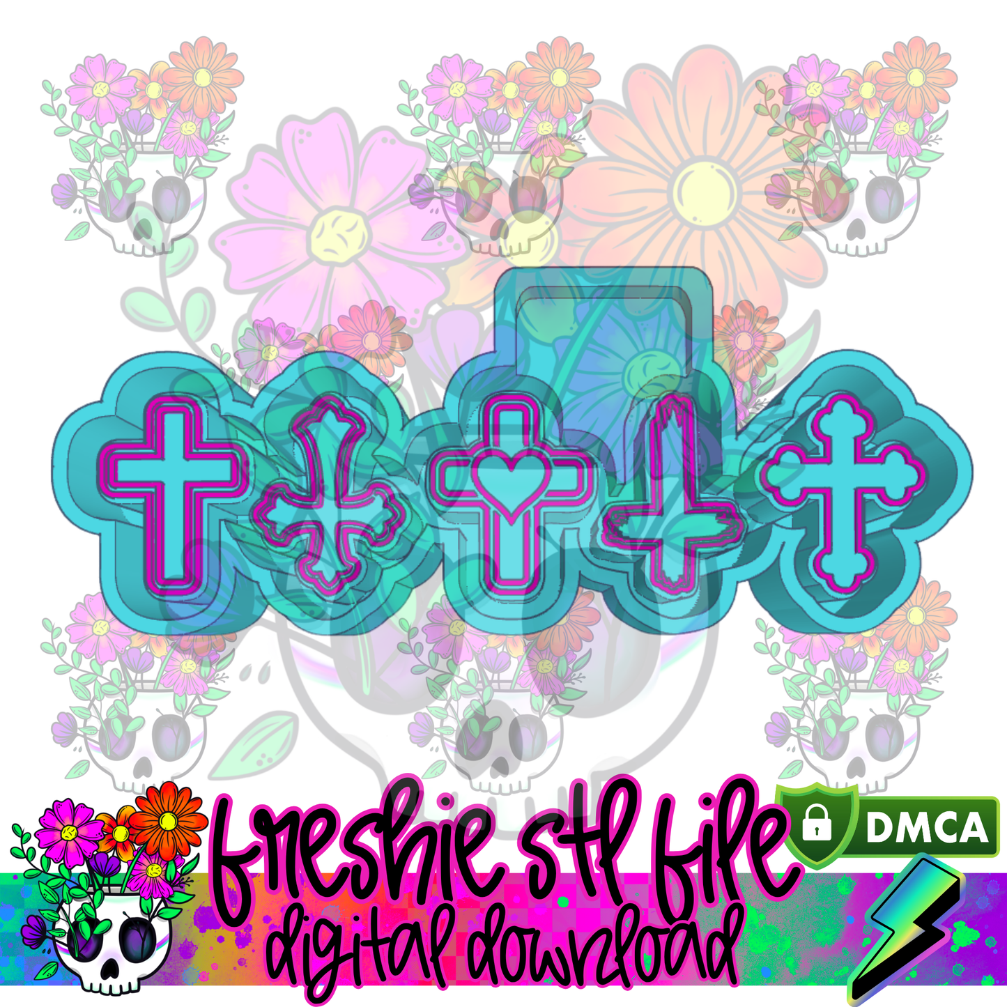 Cross Littles Mold Maker STL File