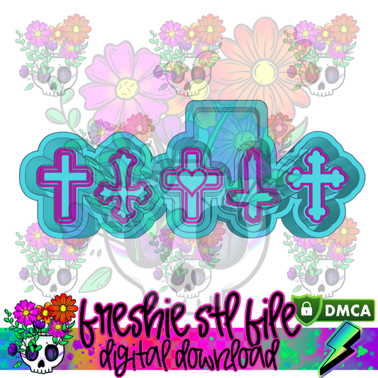 Cross Littles Mold Maker STL File