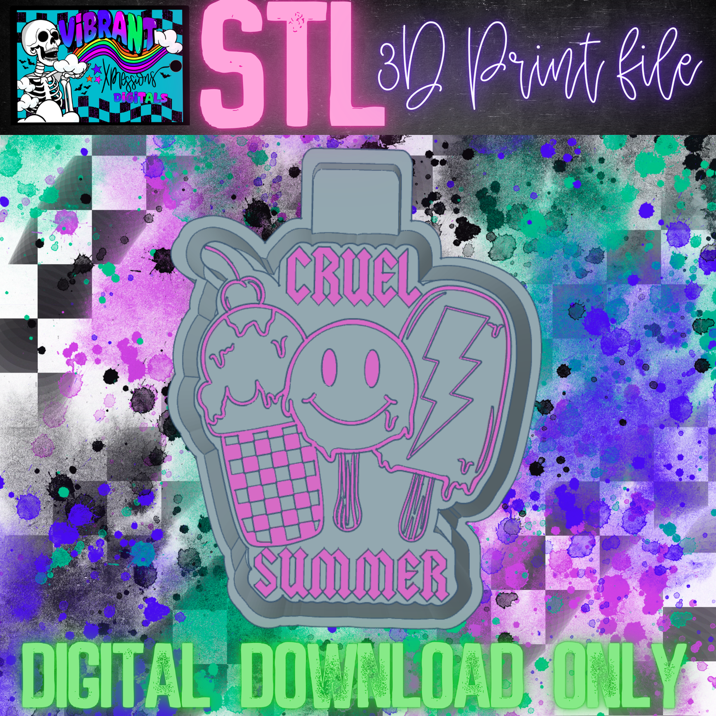 Cruel Summer Mold Maker STL File