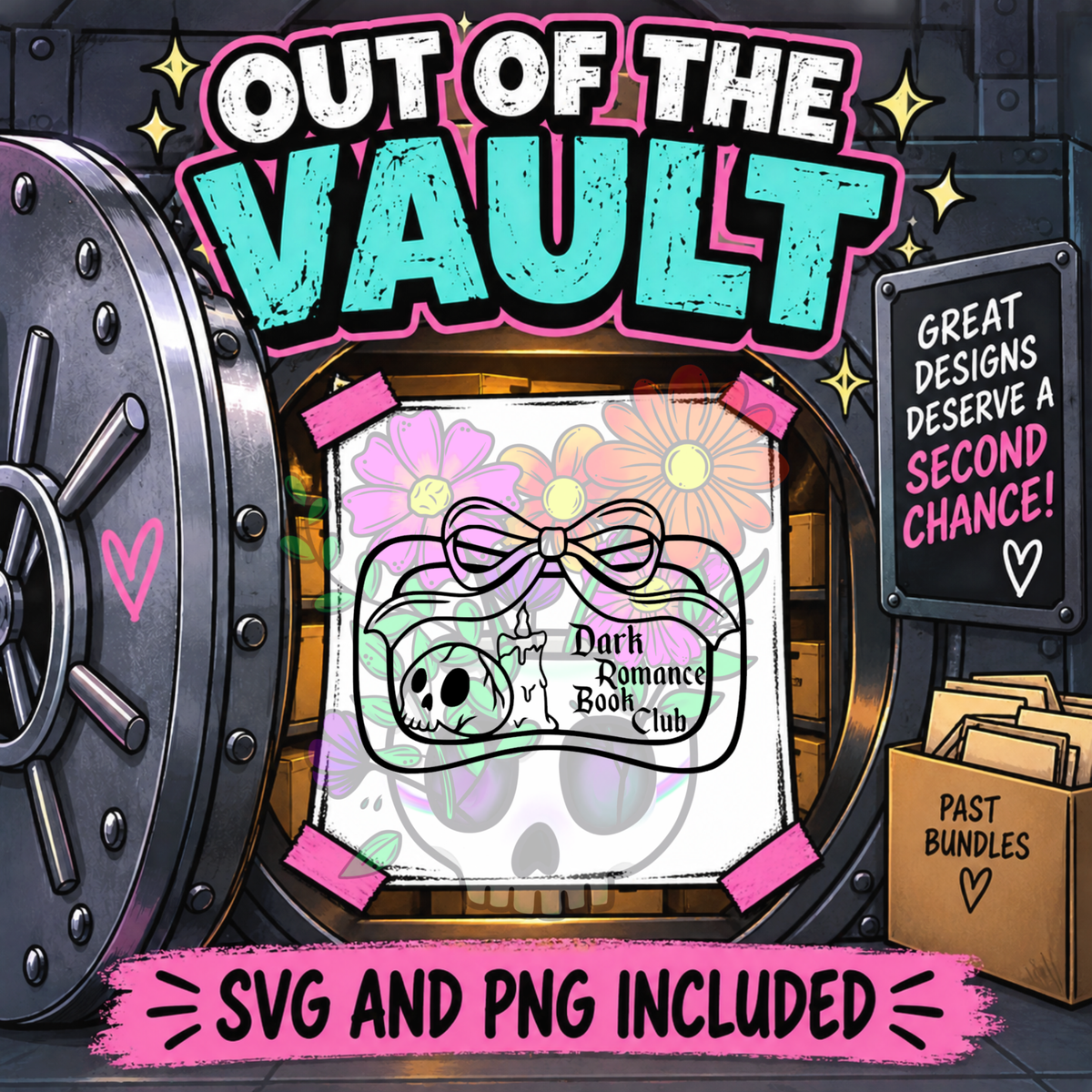 Out of the Vault - Bookish Frame Dark Romance Book Club