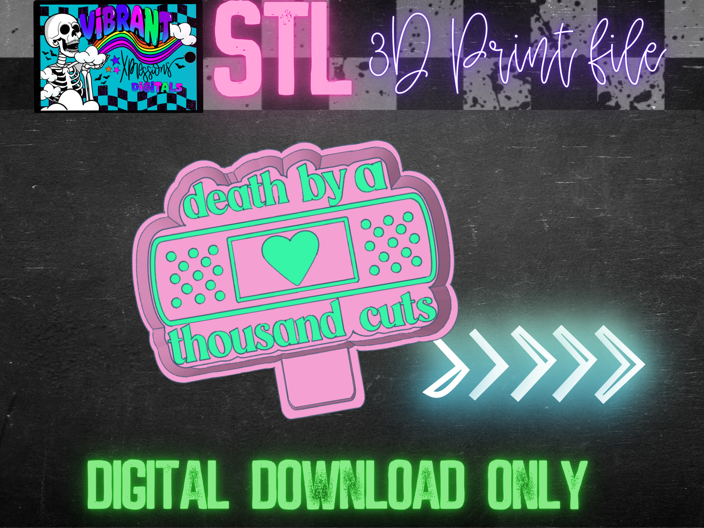 Death By 1000 Cuts Mold Maker STL File