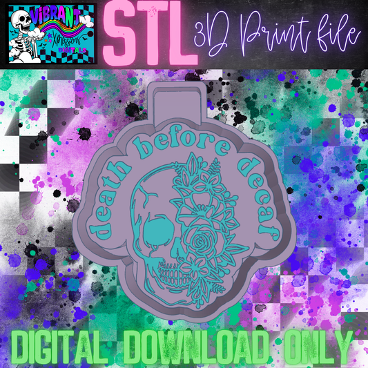 Death Before Decaf Mold Maker STL File