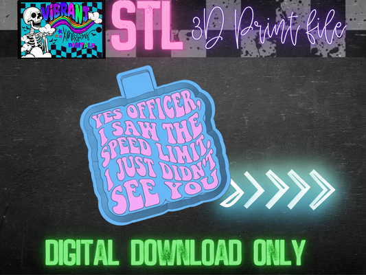Yes Officer Mold Maker STL File