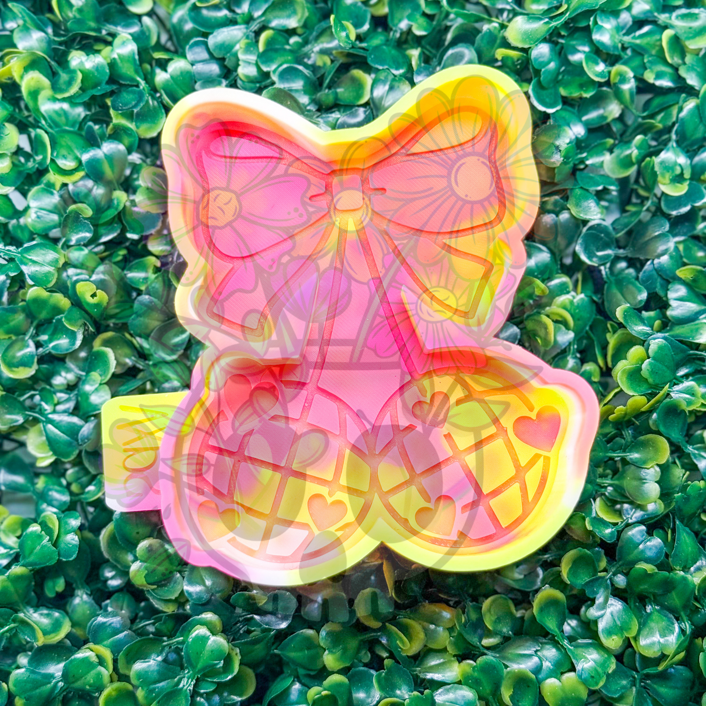 Disco Cherry+Hearts Freshie Mold