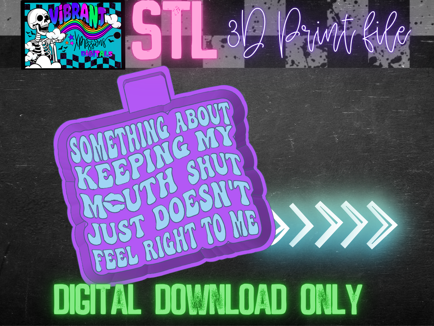 Doesn't Feel Right To Me Mold Maker STL File