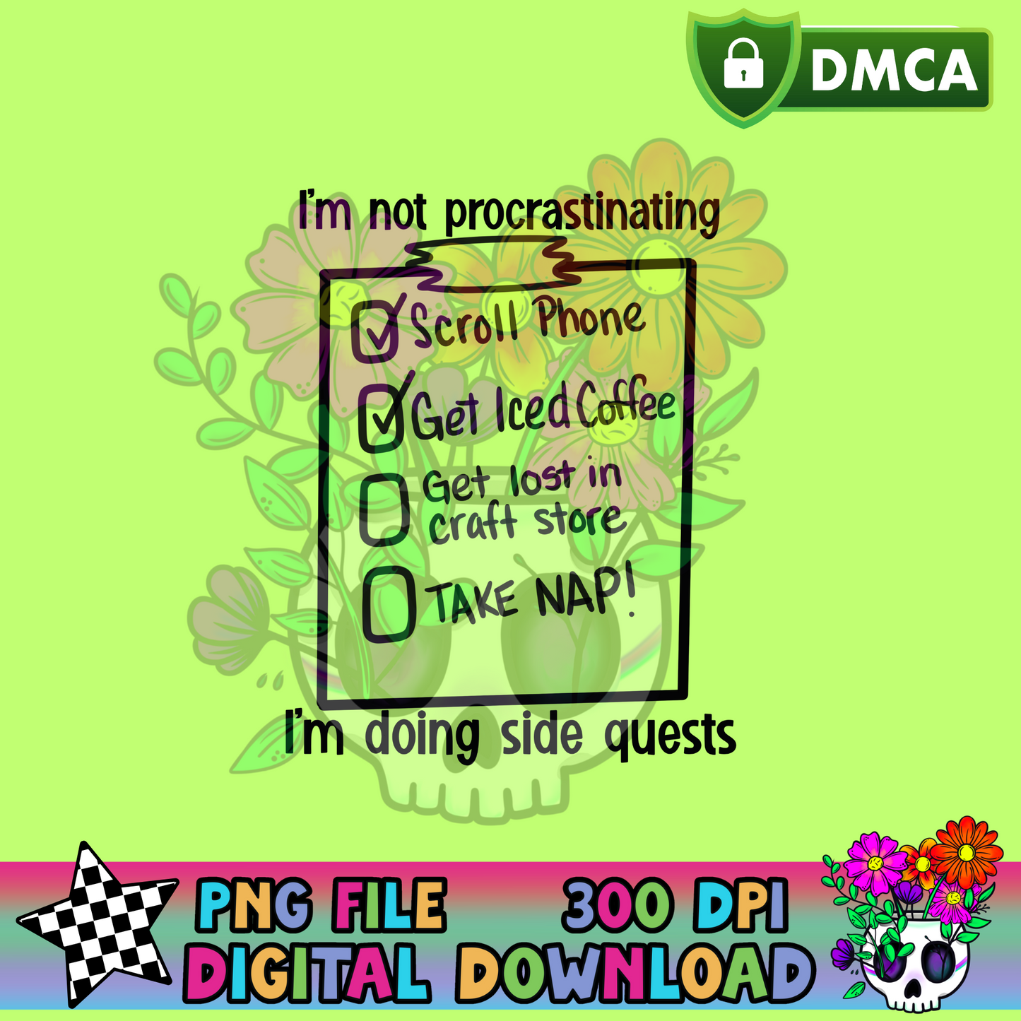 Doing Side Quests - PNG