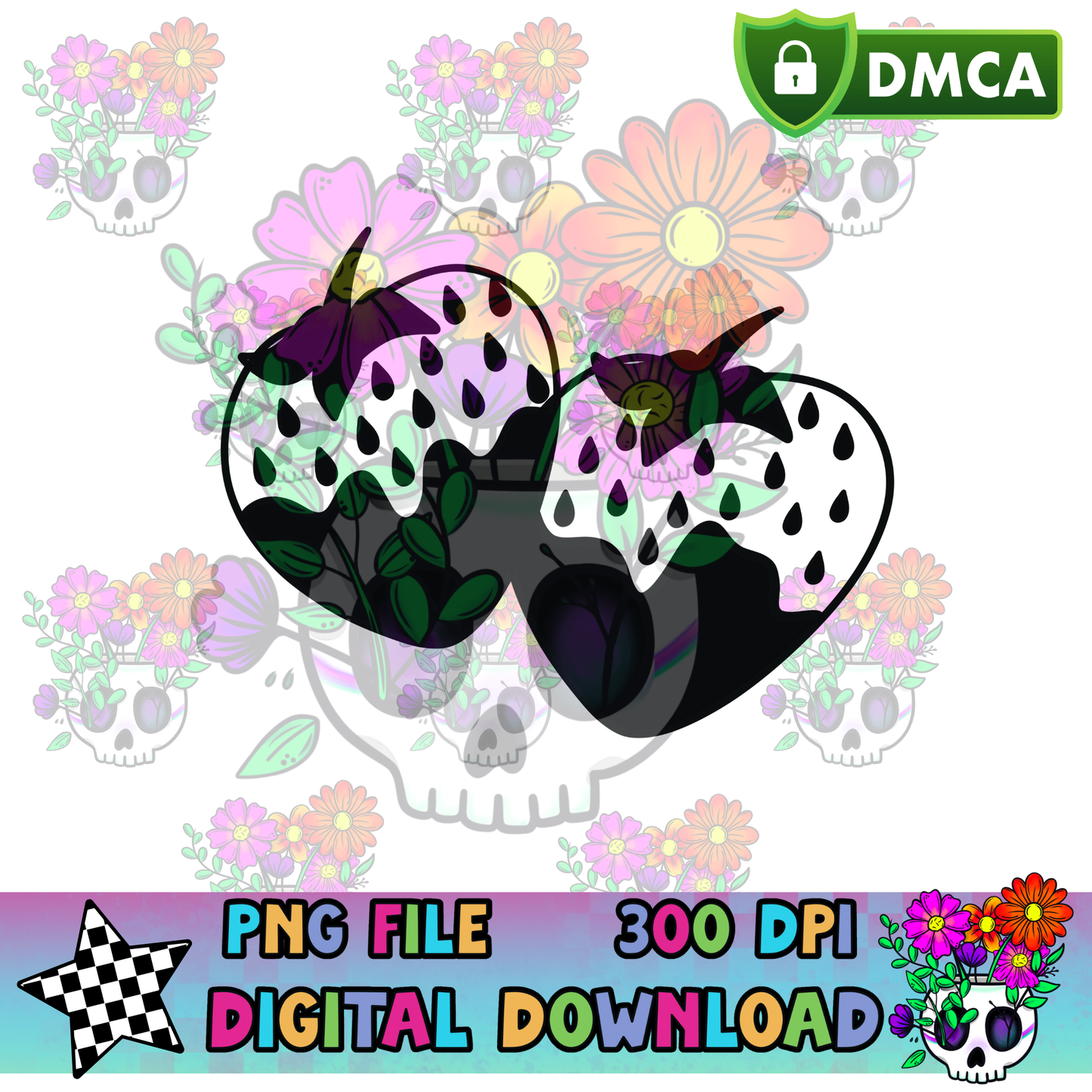 Double Dipped Strawberroes - PNG