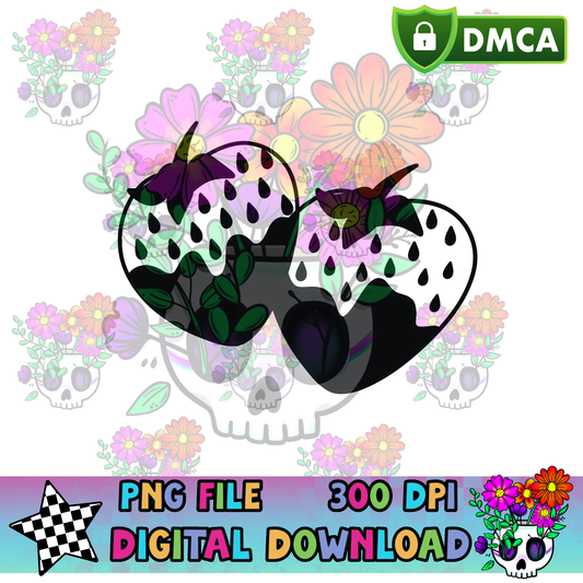 Double Dipped Strawberroes - PNG