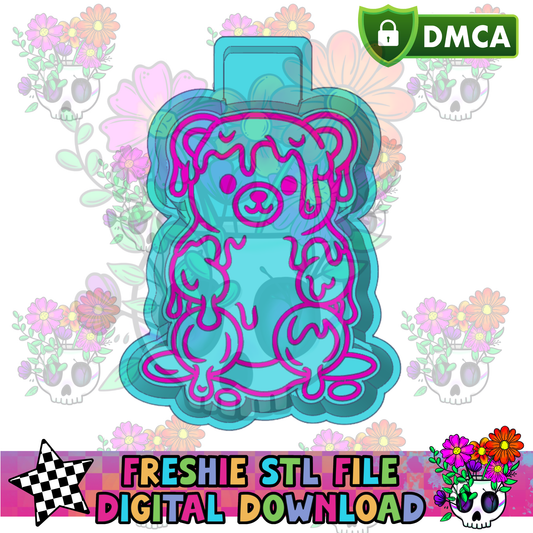 Drippy Bear Mold Maker STL File