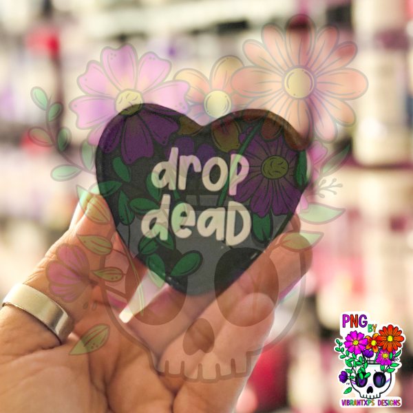 Checkered Conversation Hearts & Inserts - Freshie Mold