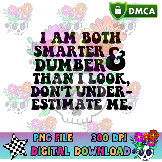 Dumber and Smarter - PNG