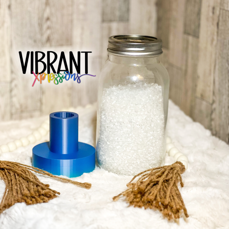 3/4" PVC Attachment for Ball Mason Jar Lid STL File