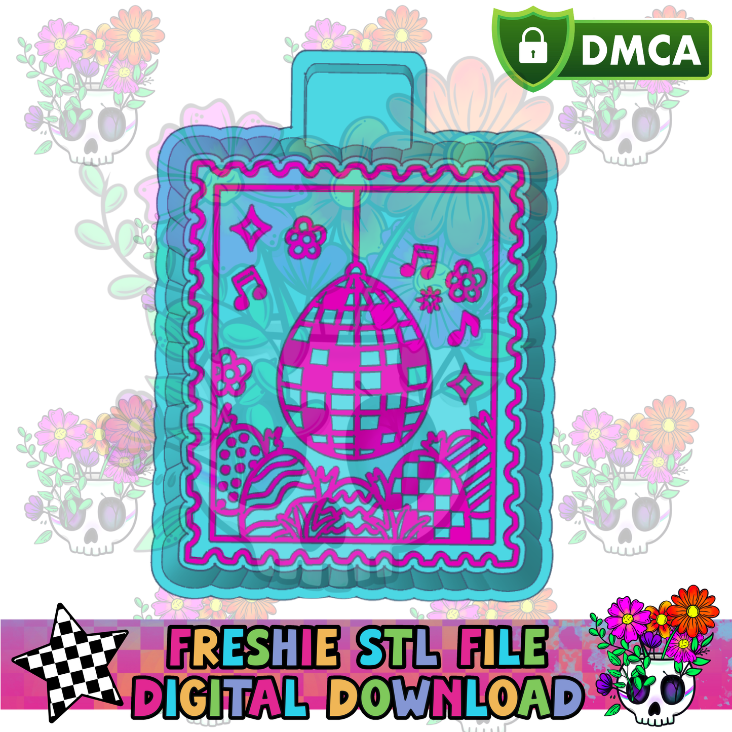 Easter Disco Mold Maker STL File