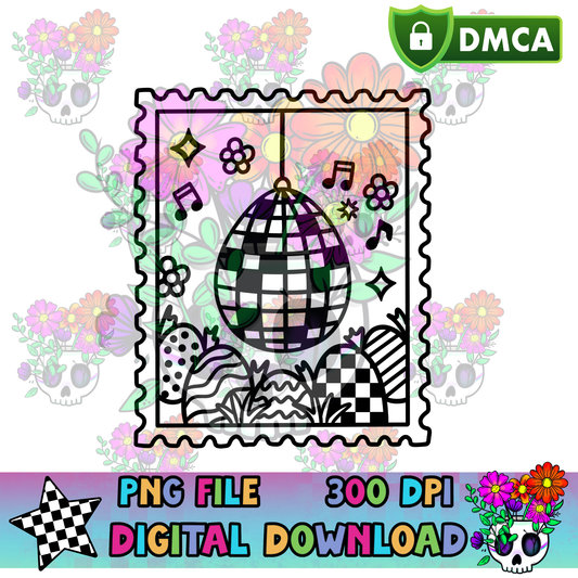 Easter Disco - PNG